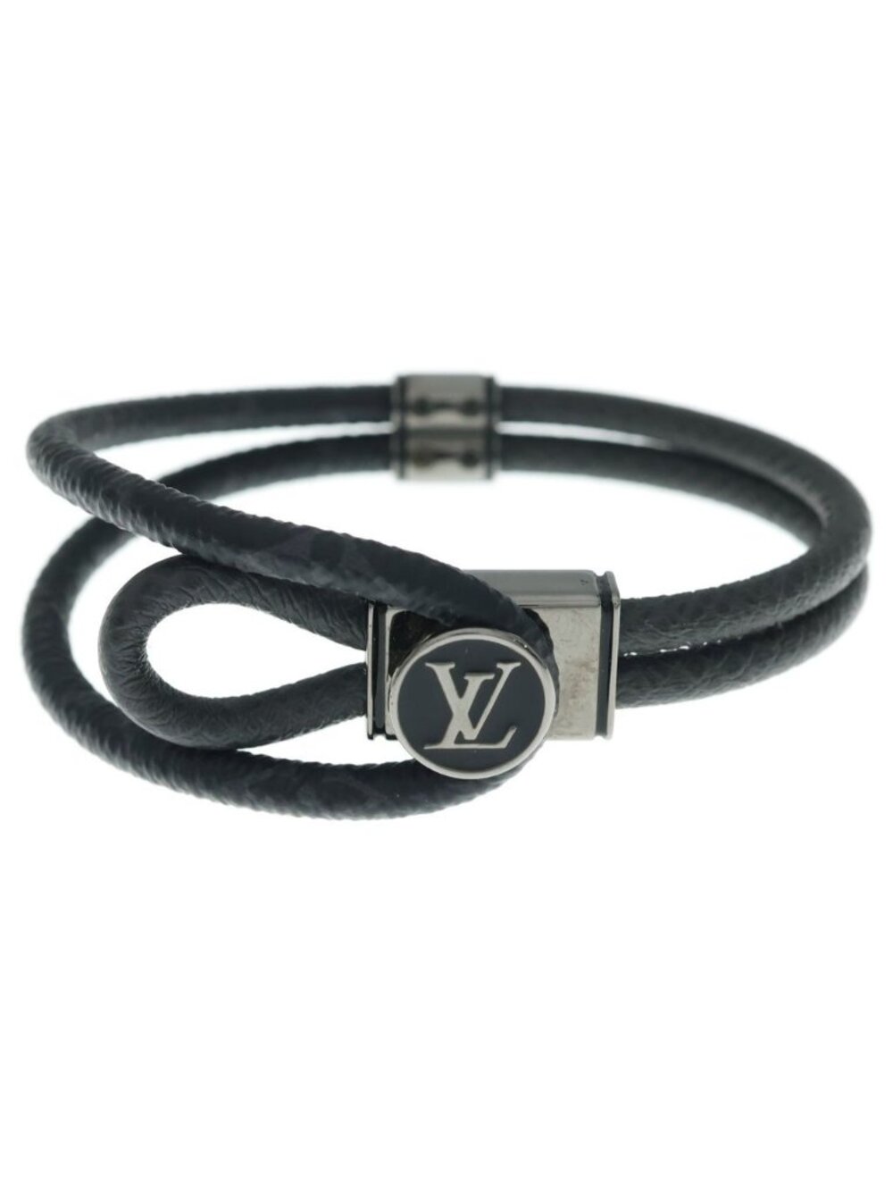 Louis Vuitton Monogram Eclipse Bracelet Loop It Black